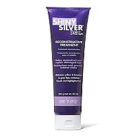 One n Only Shiny Silver Ultra Reconstructive Treatment, Helps Reconstruct and Repair Damaged Hair, Moisturizes and Provides Intense Shine, Revitalizes Blonde and Highlighted Hair, 8.5 Ounces