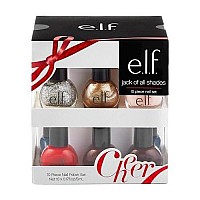 e.l.f. Jack of All Shades 10 Piece Nail Set .17 fl oz each Bottle