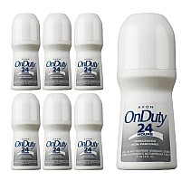 Avon On Duty 24 Hours Original Roll On Antiperspirant Deodorant 26 Floz Lot 6 Pcs