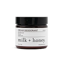 Milk Honey Cream Deodorant No 46 Aluminum Free Deodorant With Sandalwood Vetiver And Cardamom Natural Deodorant For Women