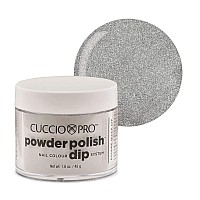 Cuccio Powder Polish Dipping Powder - Silver Mica, 45g