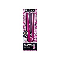 Hot Beauty Professional Ceramic Mini Flat Iron 1/2