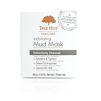 Tree Hut Skincare Exfoliating Mud Mask, Detoxifying Charcoal, 2.9 Ounce (SG_B01MXVHA0A_US)