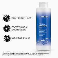 Joico Color Balance Blue Shampoo Conditioner Set Eliminate Brassy And Orange Tones For Lightened Brown Hair