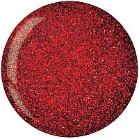 Cuccio Powder Polish Dipping Powder - Ruby Red Glitter 45g