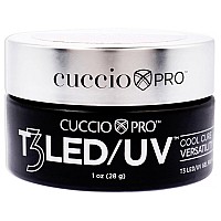 Cuccio Pro T3 LED/UV Ruby Red Nail Gel - 1 Oz