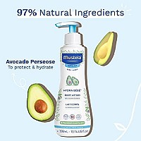 Mustela Hydra Bebe Body Lotion - Daily Moisturizing Baby Lotion with Natural Avocado, Jojoba & Sunflower Oil ??1014 fl oz ??2-Pack