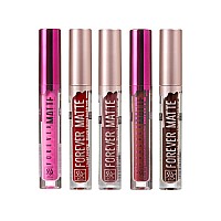 Ruby Kisses Forever Matte Liquid Lipstick 5 Pack Rfml0810132123