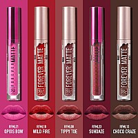 Ruby Kisses Forever Matte Liquid Lipstick 5 Pack Rfml0810132123