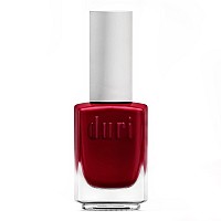 Duri Nail Polish 664 Paint The Town Medium Red Full Coverage Glossy Finish Quick Drying 045 Fl Oz