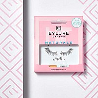 Eylure Naturals False Lashes, Style No. 003, Reusable, Adhesive Included, 1 Pair