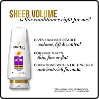 Pantene Pro-v Sheer Volume Conditioner, 23.7 Fl Oz