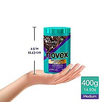 Novex My Curls Extra Deep Hair Care Cream Mask 14oz/400g - Enhanced with a Mix of Oils and Cranberry Extract (Suitable for All Curls)