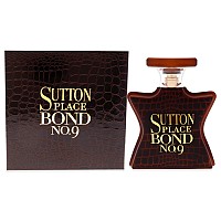 Bond No. 9 Sutton Place Eau de Parfum Spray for Men, Opaque, 3.4 Fl Oz (Pack of 1)