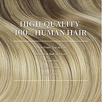 Goo Goo Clip In Hair Extensions Real Human Hair Remy Human Hair Extensions Clip Ins For Women Natural Human Hair 20Inch 120G