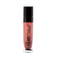 Wet n Wild Megalast catsuit Matte Liquid Lipstick, Lip color Makeup, Moisturizing creamy Formula, Smudge Proof, Long Lasting, Nudist Peach