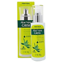 gRISI Aloe Vera cream, Moisturizing cream for all skin types enriched with Aloe Vera, Face cream to Moisturize and Regenerate your skin, Keep Natural Balance, Skincare, Paraben-Free, 21 Fl Oz, Bottle