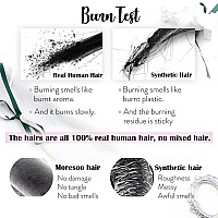 Moresoo Micro Beads Hair Extensions Human Hair Brown Micro Loop Hair Extensions Real Human Hair Darkest Brown Microbead Hair Ext