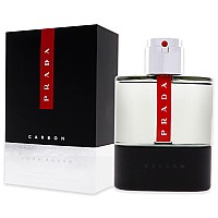 Prada Luna Rossa Carbon Eau De Toilette Spray 100ml Multi