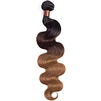 Blackmoon Hair Brazilian Virgin Ombre Hair Body Wave Hair Weave One Bundle Unprocessed Virgin Human Hair Extensions T1B43020