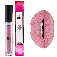 Aromi Pink Nude Matte Liquid Lipstick Blush Beige Lip Color Longlasting Lipstick Vegan Crueltyfree All Day Wear Handmade