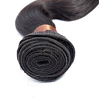 Blackmoon Hair Brazilian Virgin Body Wave Human Hair Bundle 20Inch One Bundle Human Hair 100 Unprocessed Brazilian Virgin Hair