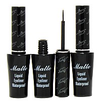 Italia Deluxe Matte Liquid Eyeliner Waterproof (3pcs)