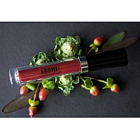 Aromi True Maroon Matte Liquid Lipstick Dark Red Lip Color With Warm Undertones Bordeaux Lipstick Vegan Crueltyfree Long