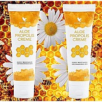 Forever Living - Aloe Propolis Creme - Skin Nourishment with Aloe Vera & Bee Propolis - Moisturizing Cream with Vitamins A, E, and C - 4 oz (2 Pack)