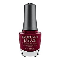 Morgan Taylor Nail Lacquer A Tale Of Two Nails Dark Red Nail Polish Finger Nail Polish Long Lasting Nail Polish Red Nail La