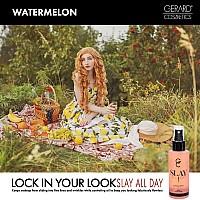 Gerard Cosmetics Slay All Day Makeup Setting Spray Watermelon Scented Matte Finish With Oil Control Cruelty Free Long Las