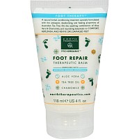 Earth Therapeutics Tea Tree Oil Foot Balm Australian Tea Tree Oil With Aloe Vera Chamomile Hydrates Softens Conditions