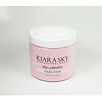 Kiara Sky Dip Powder (10oz, Dark Pink)