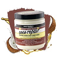 Aunt Jackies Coconut Crme Recipes Coco Repair Deep Hair Conditioner Delivers Nourishment Stops Damage Breakage For Natural C