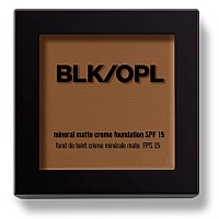 Blkopl Mineral Matte Crme Powder Foundation Spf 15 Amber Enriched With Aloe And Vitamins C E Crueltyfree