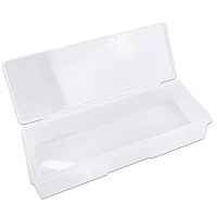 Beauticom Personal Box Storage Case For Professional Manicurist Nails Pedicure Large Size 1 Piece Frosted