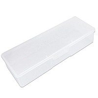 Beauticom Personal Box Storage Case For Professional Manicurist Nails Pedicure Large Size 1 Piece Frosted