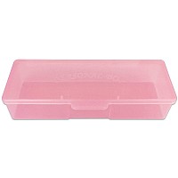 Beauticom Personal Box Storage Case For Professional Manicurist Nails Pedicure Large Size 1 Piece Pink