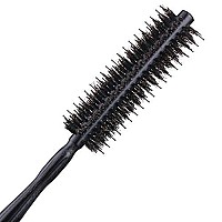 PERFEHAIR Round Brush with Natural Boar and Nylon Bristles, Small Volumizing Hair Brush- 1.5 Inch Diameter Barrel