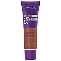 Rimmel Stay Matte Liquid Mousse Foundation - Deep Mocha, 1oz