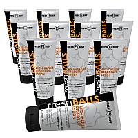 Fresh Balls Lotion Mens Antichafing Soothing Cream To Powder Ball Deodorant And Hygiene For Groin Area 34 Fl Oz Pack Of