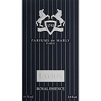 PARFUMS de MARLY - Layton - 25 Fl Oz - Eau De Parfum for Men - Top Notes Apple, Bergamot, Lavender - Heart Notes Jasmine, Violet, geranium - Base Notes Vanilla, Pepper, guiac Wood, Pacychoouli - 75ml