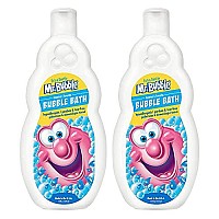 Mr. Bubble Gentle Bubble Bath - Hypoallergenic, Tear Free Bubble Bath Solution Perfect for Sensitive Skin (Pack of 2 Bottles, 16 fl oz Each)