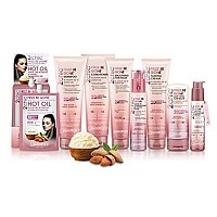 GIOVANNI 2chic LeaveIn Conditioning Styling Elixir oz. AntiFrizz Natural Hair Smoothing Formula Enriched with Sweet Macadamia Paraben Free Pack of, Frizz Be Gone (Shea Butter + Almond Oil), 4 Fl Oz