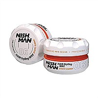 nishman Hair Styling Series (06 Mystic Gummy AQUA WAX, 150ml)