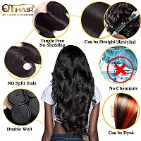 Qthair 14A Brazilian Virgin Hair Body Wave Remy Human Hair 3 Bundles Weaves 18 18 18 Inch 300G 100 Unprocessed Brazilian Body W