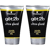 Got 2b Ultra Glued Invincible Styling Gel, 1.25 Ounce (2 Pack)