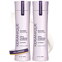 Keranique Volumizing Keratin Conditioner 8 Fl Oz 2 Pack