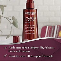 Keranique Lift and Repair Treatment Spray | Keratin Hair Treatment | Instant Volume and Body | Keratin Amino Complex, Free of Sulfates, Dyes and Parabens, Pack of 2 [3.4 Fl Oz each]