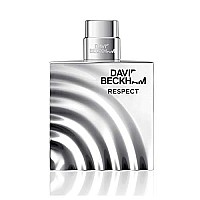 David Beckham Respect for Men EDT Spray, 3 Fl Oz, Black/White